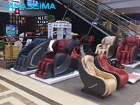 上樣擺放按摩椅，家具店銷售額進(jìn)步顯著