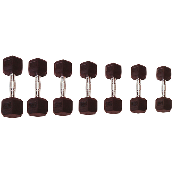 固定橡膠啞鈴PSM-8013 固定橡膠啞鈴PSM-8013